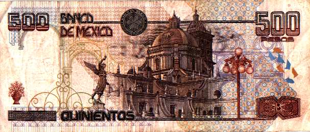 Billete de 500 pesos conmemorativo del 5 de mayo de 1862