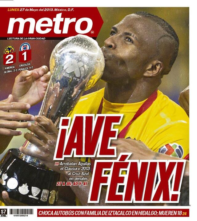 Metro, Ciudad de Mexico America Campeon 2013