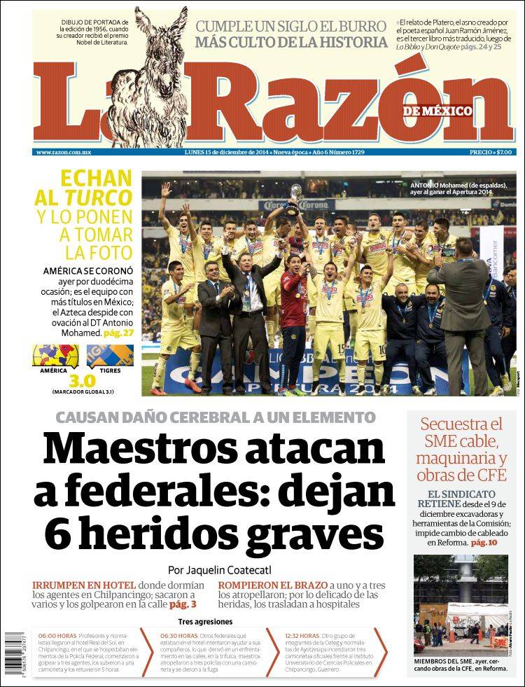 La Razón, Ciudad de México