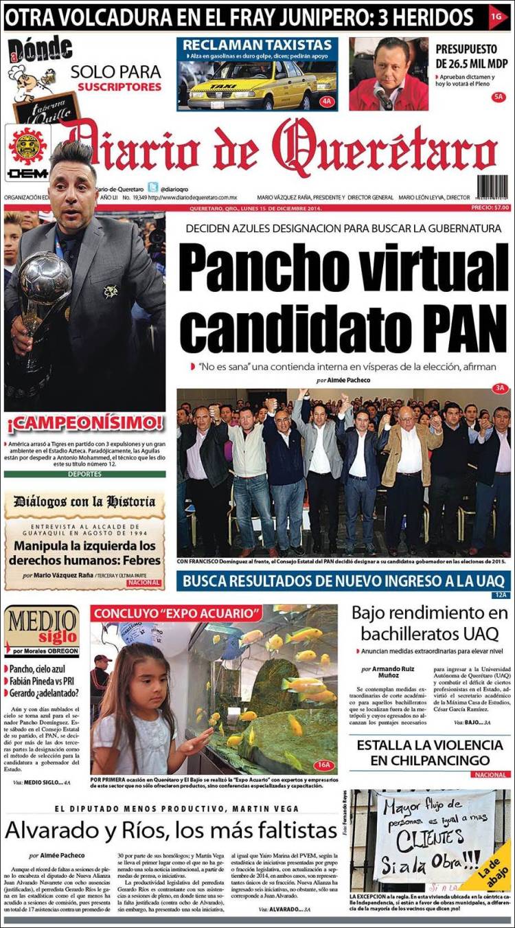 Diario de Querétaro, Querétaro