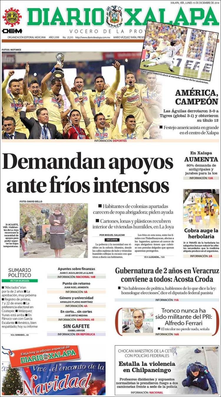 Diario de Xalapa, Veracruz