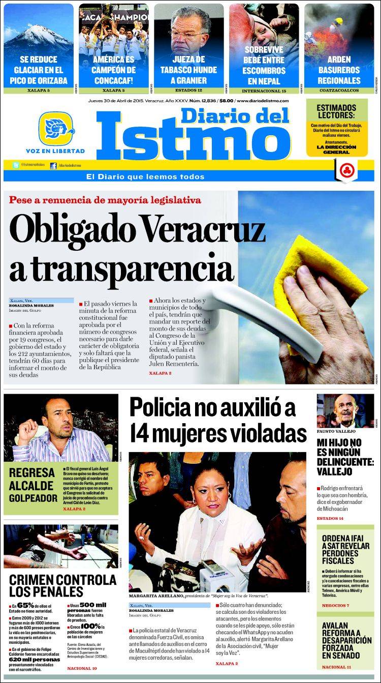 Diario del Istmo, Veracruz