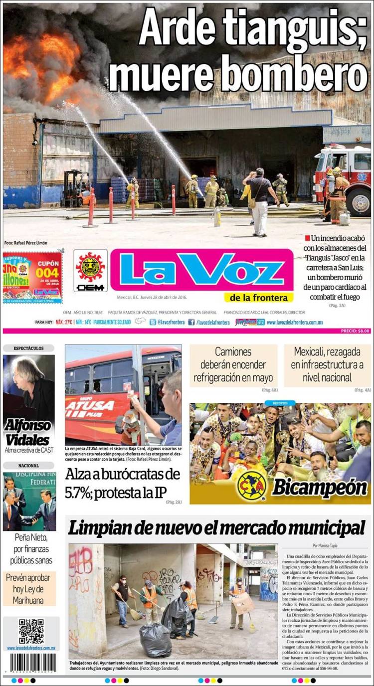 La Voz, Baja California Norte