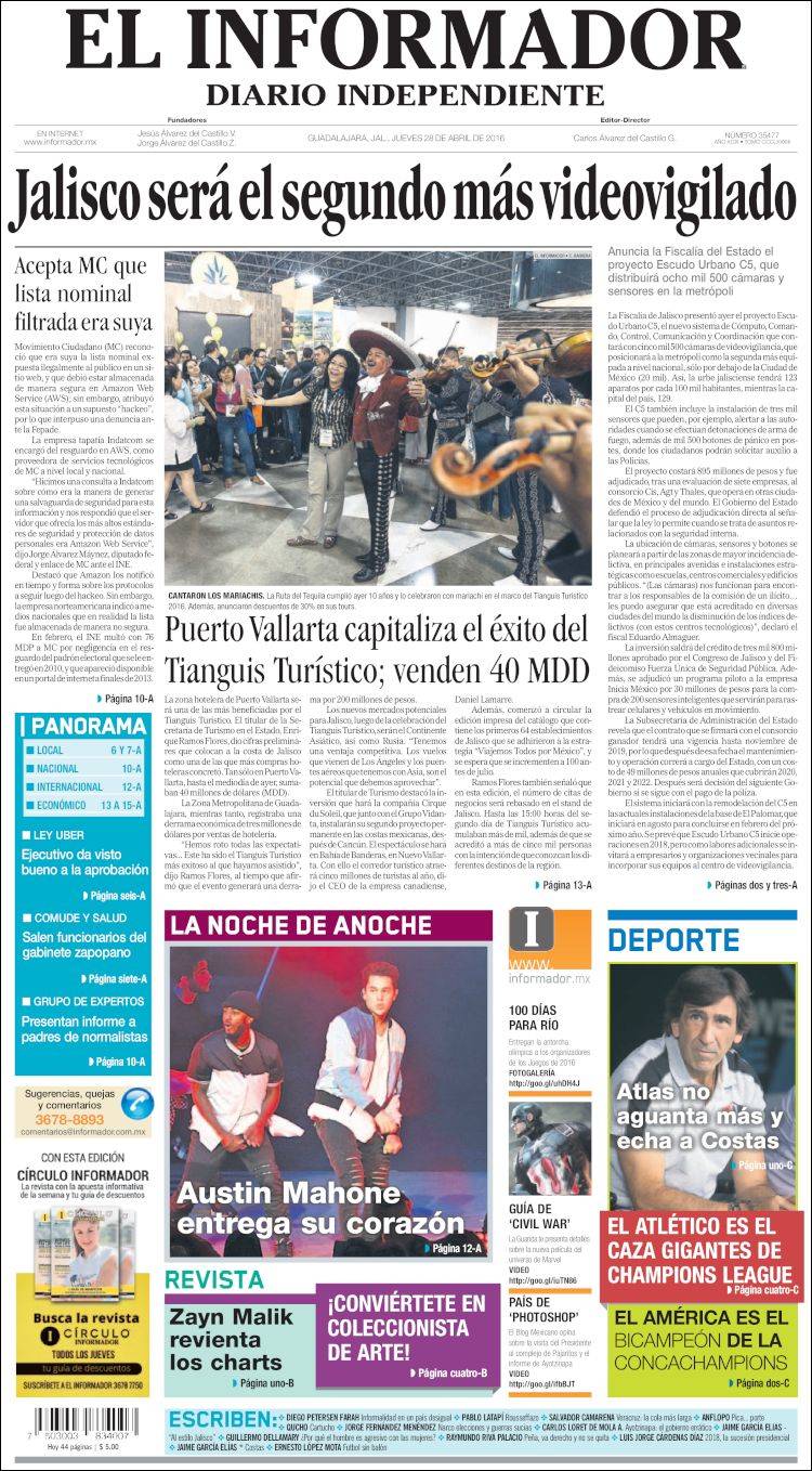 El Informador, Jalisco