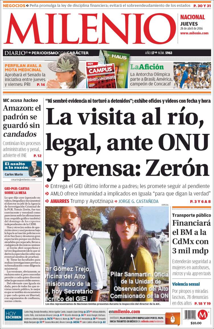 Milenio, Ciudad de México