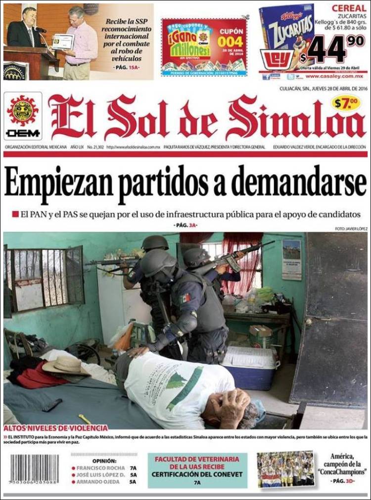El Sol de Sinaloa , Sinaloa