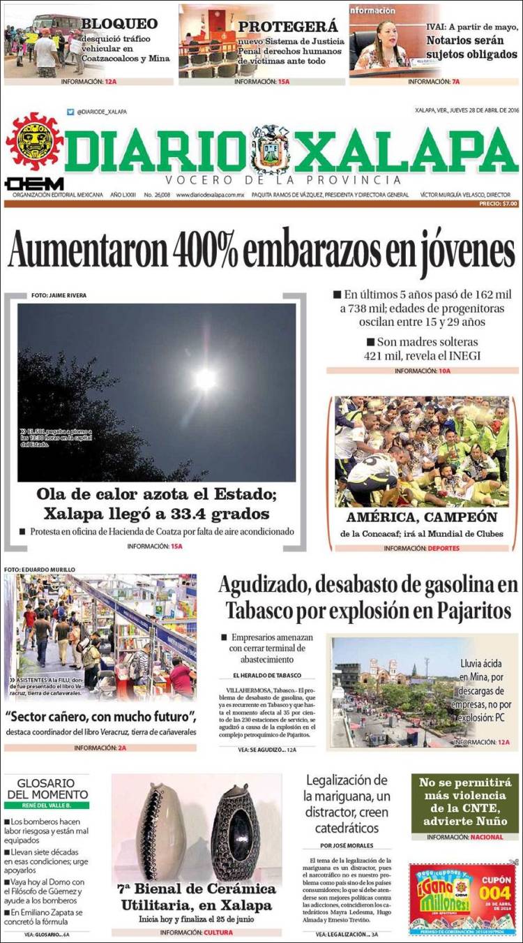 Diario de Xalapa, Veracruz