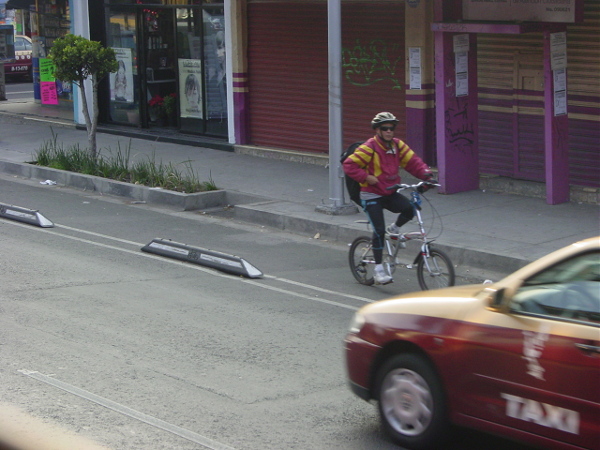 La ciclopista de Eje 3 Oriente Eduardo Molina