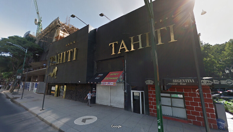 El Tahiti de la Zona Rosa