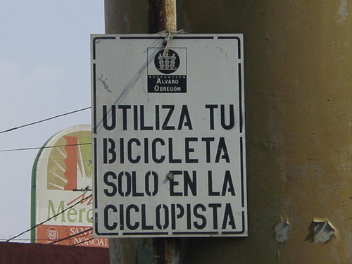 Ciclopista Ejercito Nacional Chimilli