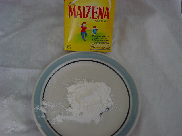 fécula de maíz (maizena)