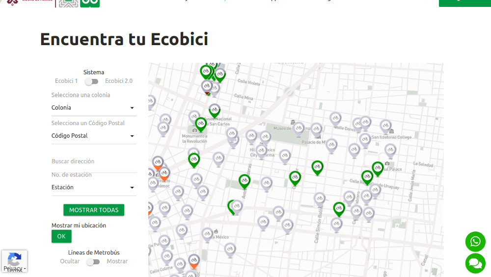 Si antes se podía ir al Centro Histórico de la Ciudad de México en Ecobici, ahora gracias a Claudia Sheinbaum  ya no se puede...
