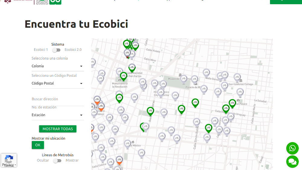 Si antes se podía ir al Centro Histórico de la Ciudad de México en Ecobici, ahora gracias a Claudia Sheinbaum  ya no se puede...