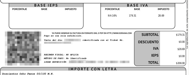 Tiendas Soriana: Y así se pueden generar varias facturas cortesía de la negligencia de Tiendas Soriana