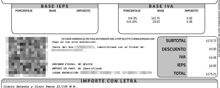 Tiendas Soriana: Y así se pueden generar varias facturas cortesía de la negligencia de Tiendas Soriana