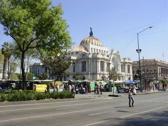 El palacio de Bellas Artes