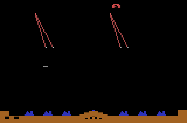 Missile command Atari 2600