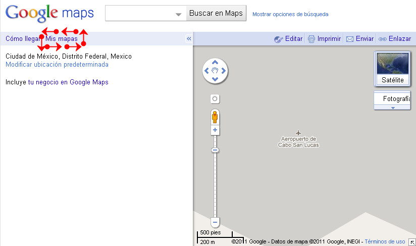 crear un google map