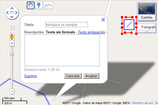 personalizar linea polyline