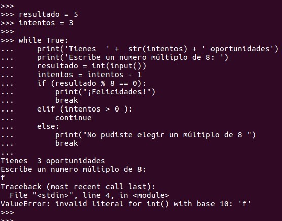 al no validar los datos que ingresa el usuario se produce un error