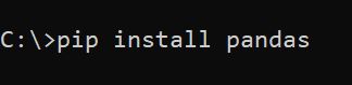 Instalar pandas para python3 en Windows