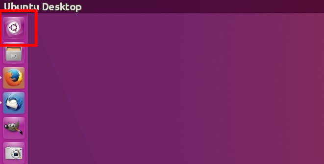 En Unity para  abrir la consola / terminal hacemos click en el símbolo de UBUNTU